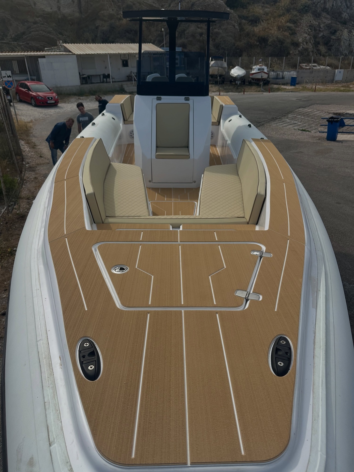 RIB — Teak Deck